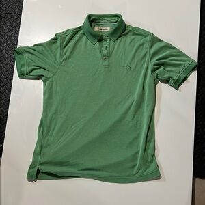 Tommy Bahama Green Polo Shirt Classic Design